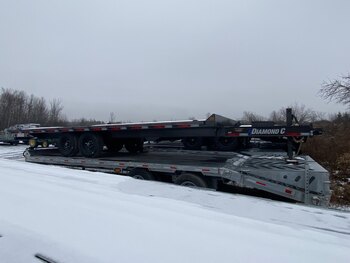 N&N 24' DECKOVER EQUIPMENT TRAILER