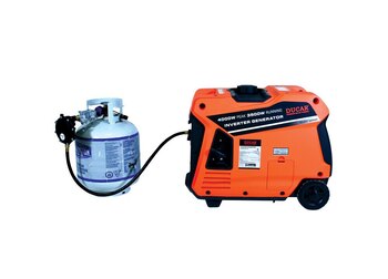Ducar 4000W Inverter Generator (Dual fuel: LPG and Gas)