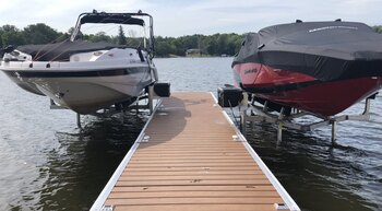 R & J Machine Personal Watercraft Lifts