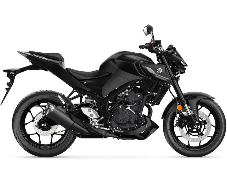 2024 Yamaha MT 03 Matte Raven Black