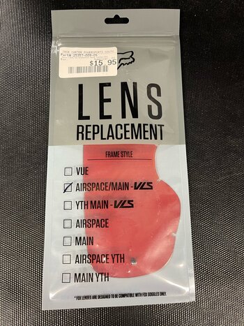 Fox Main Youth Replacement Lens