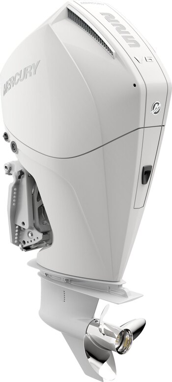 Mercury FourStroke 250HP Cold Fusion White