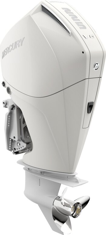 Mercury FourStroke 250HP Cold Fusion White