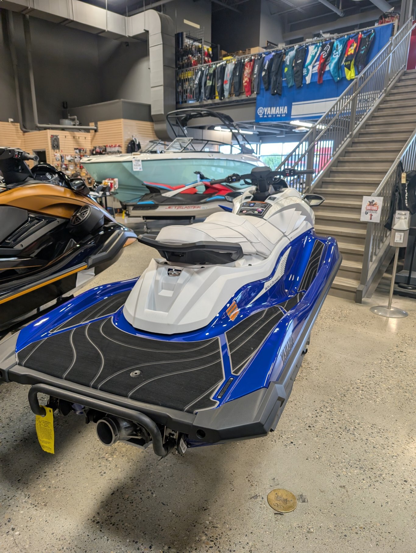 2025 Yamaha GP SVHO White/Racing Blue