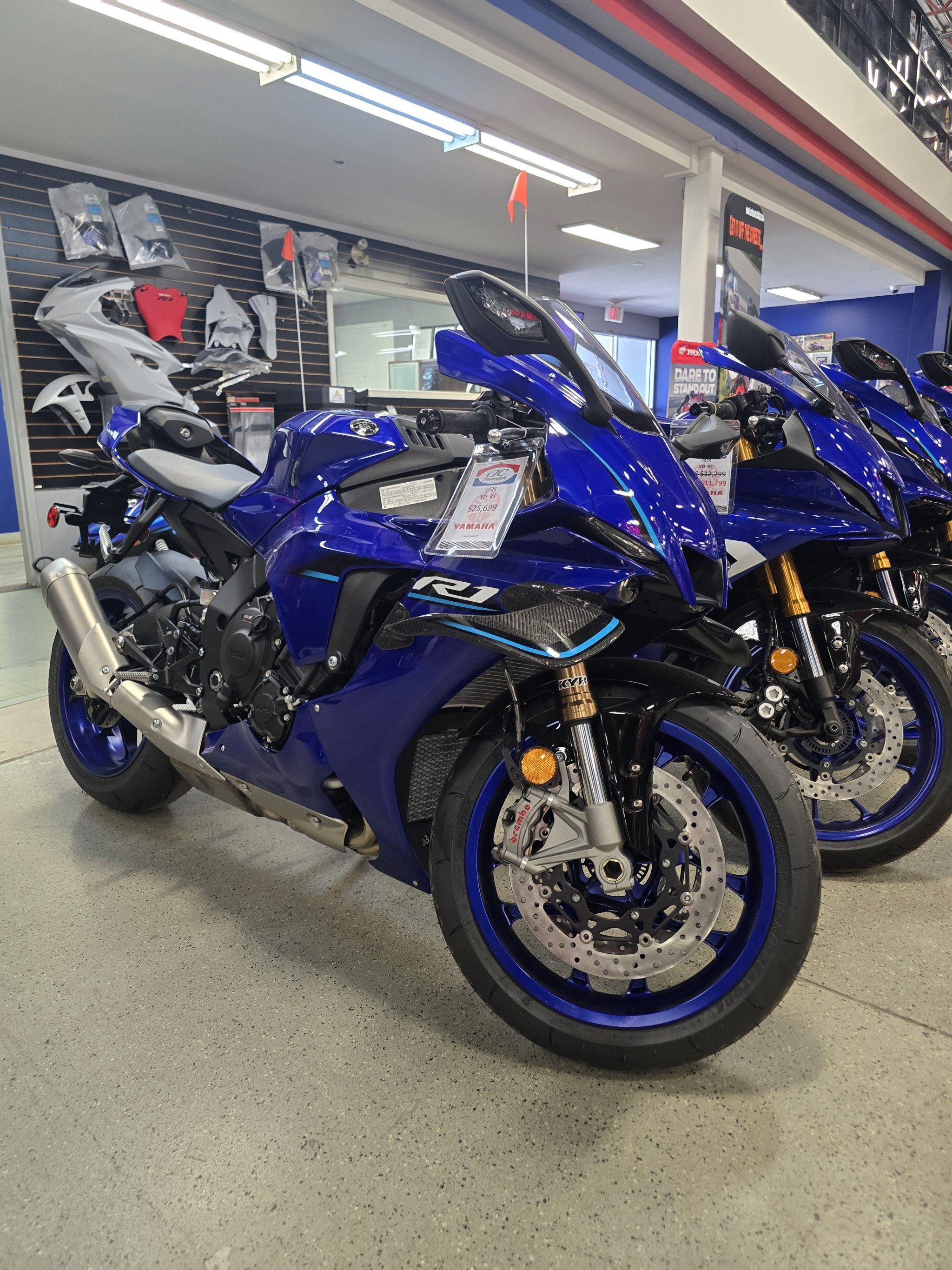 2026 Yamaha YZF R1 Team Yamaha Blue