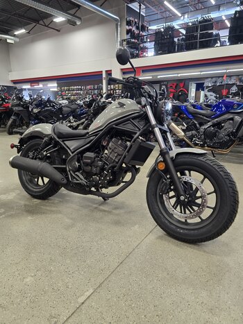 2026 Honda Rebel 500 ABS Pearl Smoky Grey