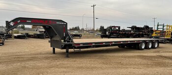 DOUBLE A TRAILERS GHB458 Gooseneck Highboy Trailer