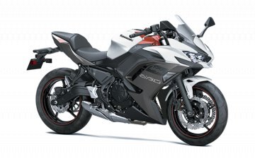 マシマロワークス 2023 Kawasaki NINJA 650 PEARL ROBOTIC WHITE / METALLIC FLAT RAW