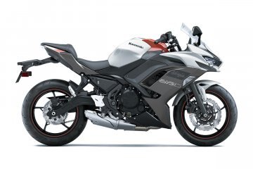 TSP650Ⅱ 2023 Kawasaki NINJA 650 PEARL ROBOTIC WHITE / METALLIC FLAT RAW
