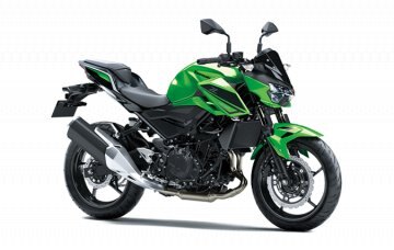 B'z 「GREEN」 2023 Kawasaki Z400 METALLIC CANDY LIME GREEN / METALLIC FLAT SPARK
