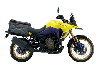 2024 Suzuki V STROM 800DE Champion Yellow No. 2