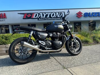 2017 Triumph Bonneville T120 Black Matt Graphite