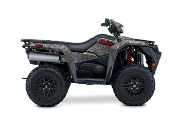 2025 Suzuki KingQuad 500XPZ Armoured Blue Grey, Mag Wheels