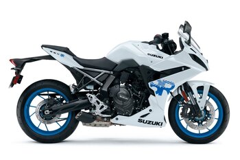 2026 Suzuki V Strom 800DE Pearl Tech White