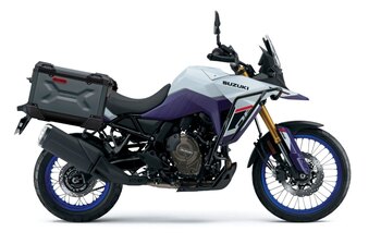 2026 Suzuki V Strom 800DE Pearl Tech White