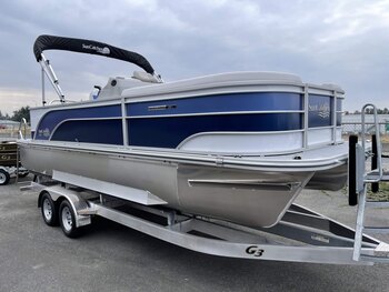 2023 SunCatcher Select 22C with Yamaha F75LB