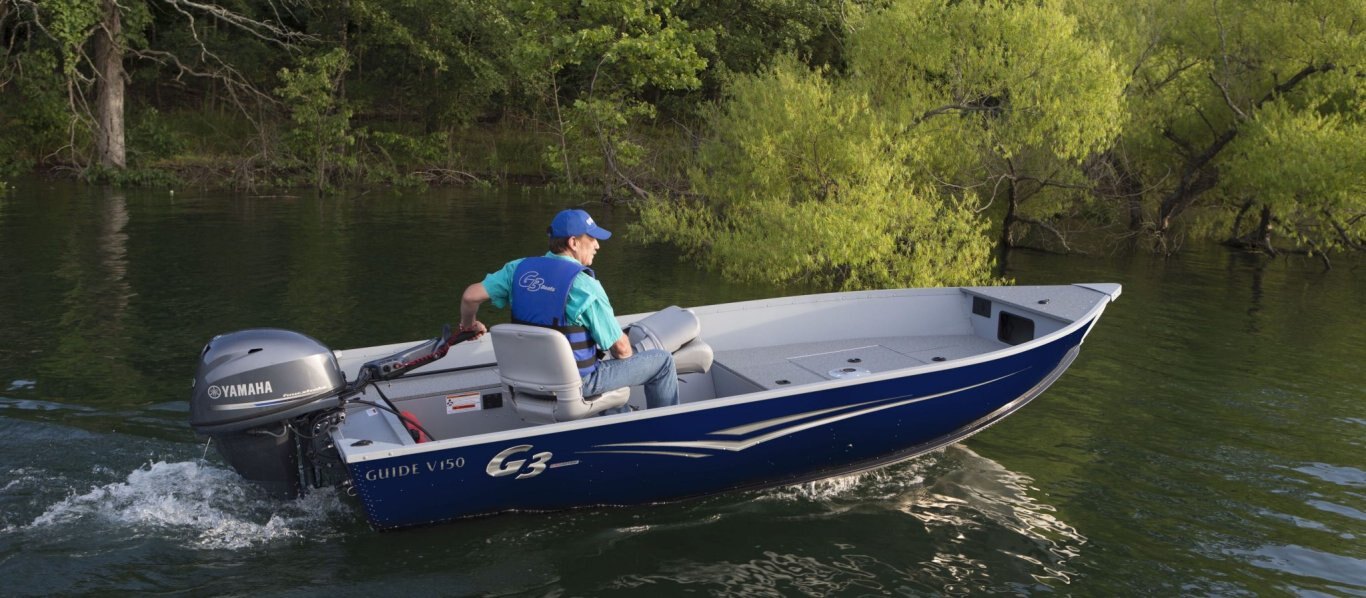 2024 G3 Boats GUIDE V150 T W TRAILER AND F30 YAMAHA 4 STROKE