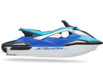2026 Yamaha JetBlaster PRO 3 UP Azure Blue/Lunar Yellow