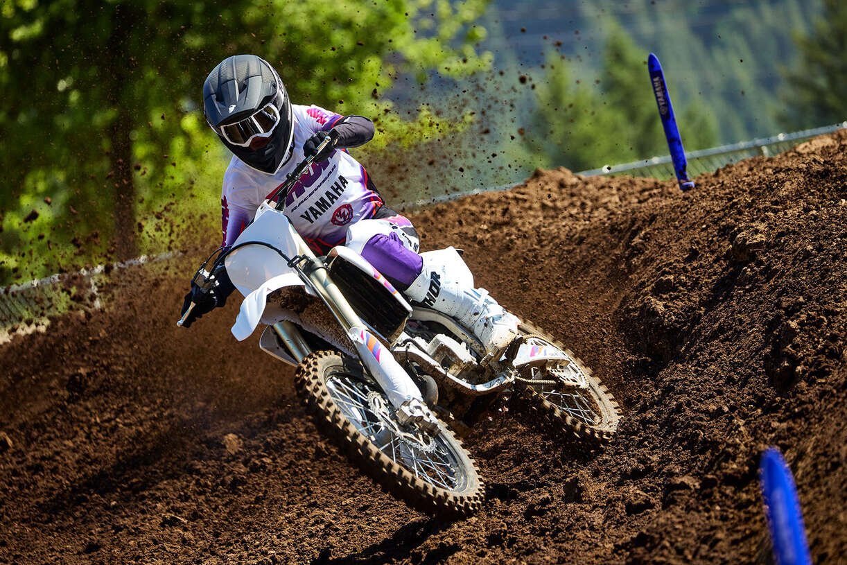 2024 Yamaha YZ125 Anniversaire Blanc