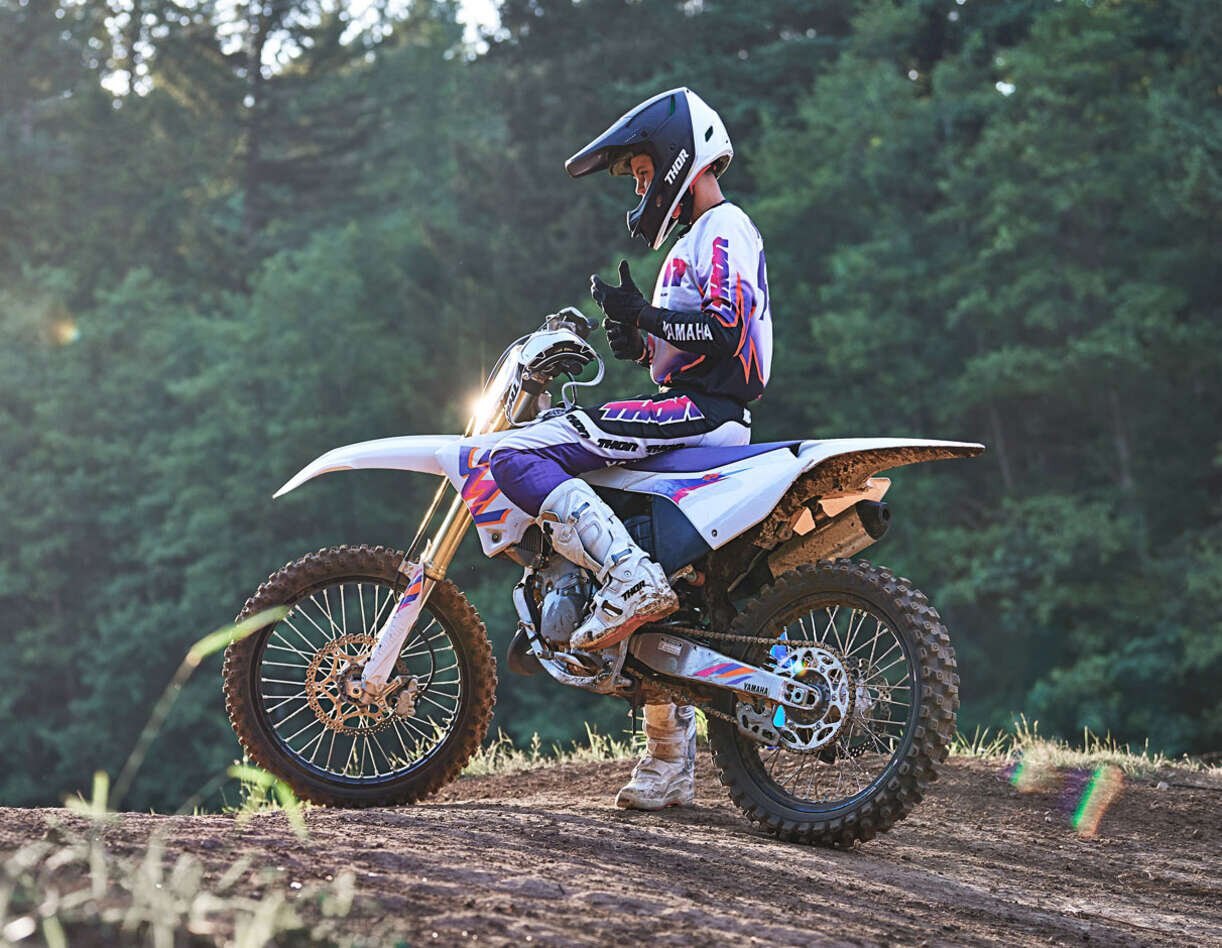 2024 Yamaha YZ125 Anniversaire Blanc