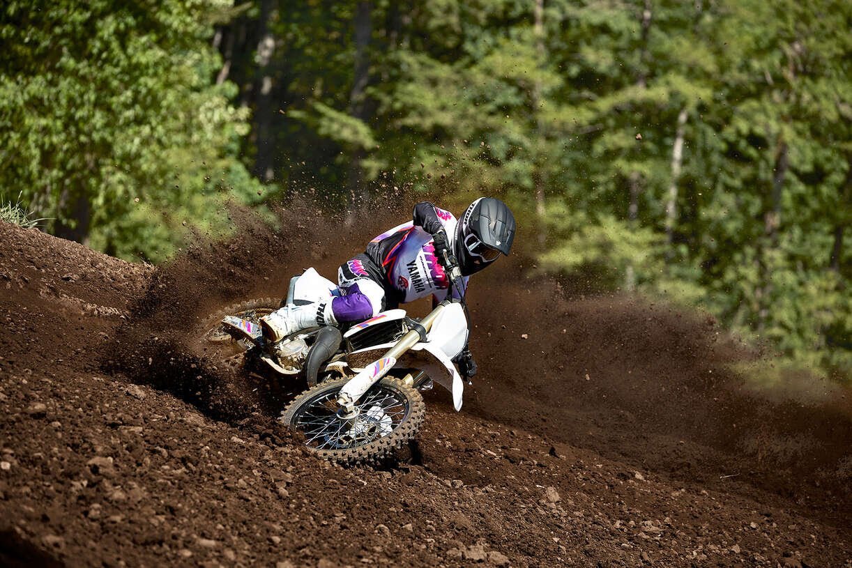 2024 Yamaha YZ125 Anniversaire Blanc