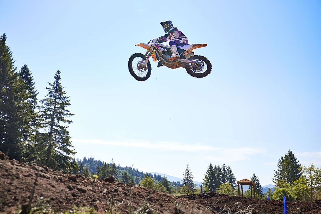 2024 Yamaha YZ125 Anniversaire Blanc