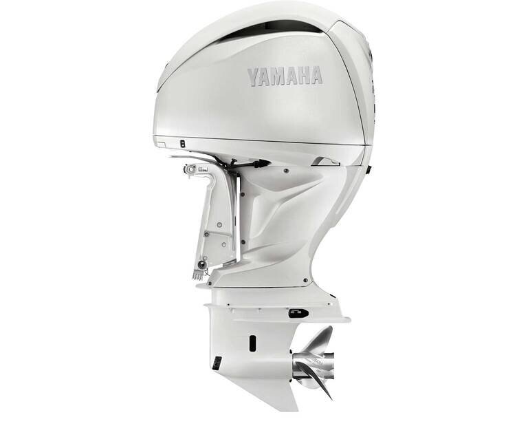 Yamaha F225 Blanc