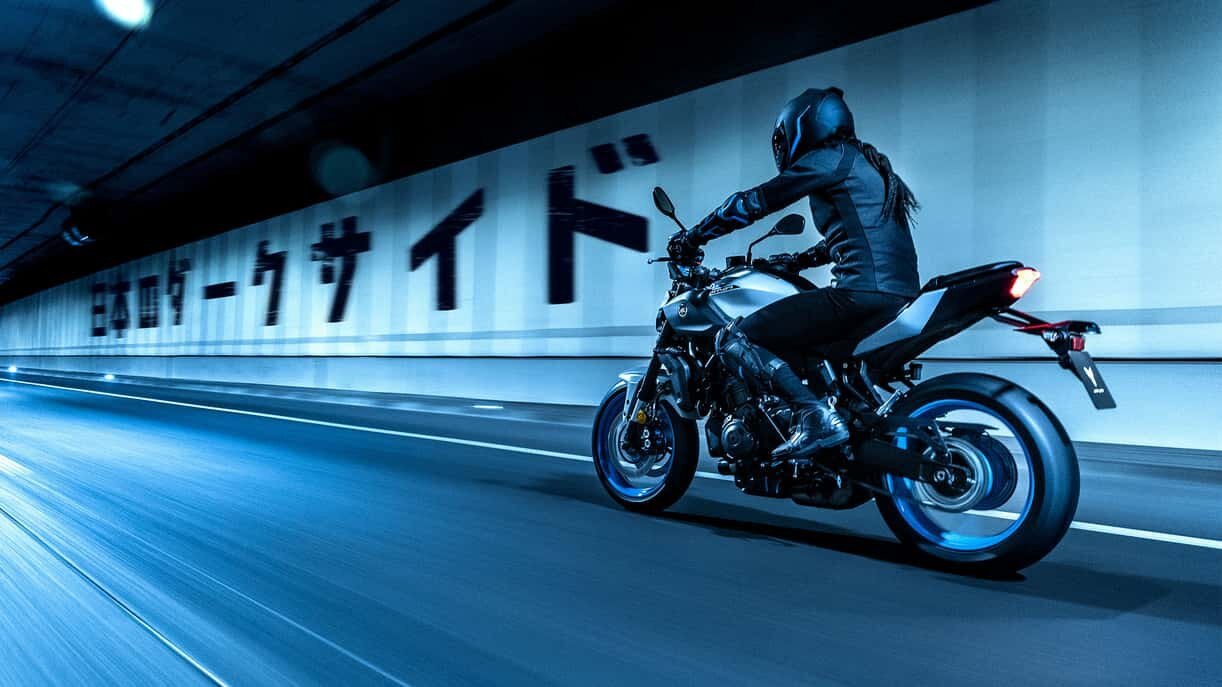 Yamaha MT 07 Bleu Team Yamaha 2025