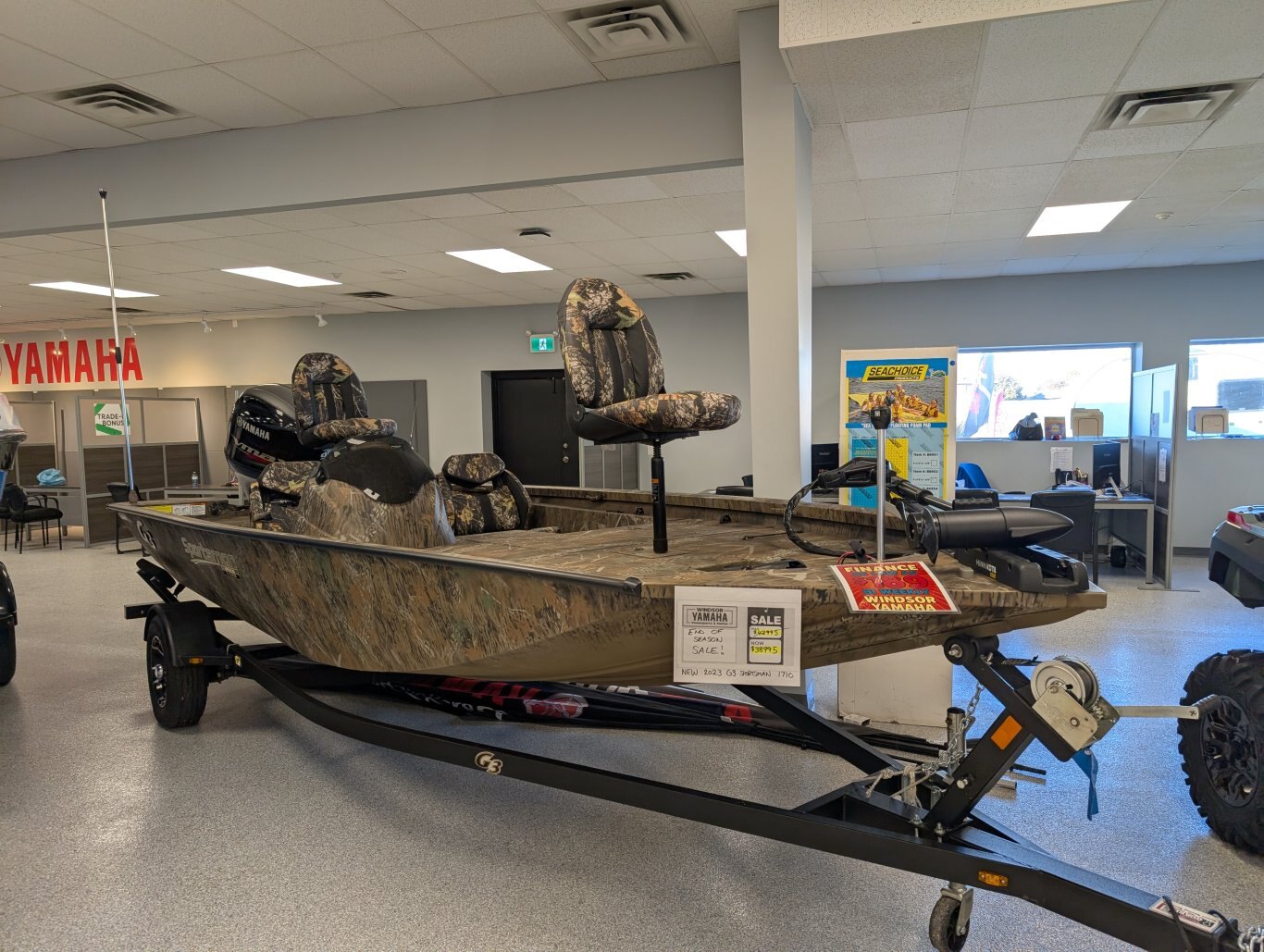 2023 G3 SPORTSMAN 1710 MAINTENANT RÉDUIT POUR DÉGAGER !!! FINANCEZ POUR AUSSI PEU QUE 89$ PAR SEMAINE AVEC AUCUN ACOMPTE !! TOUT NOUVEAU NON COURANT $38995 PRIX TOUT COMPRIS POUR L'ENSEMBLE PLUS TAXE ET LICENCE !!!