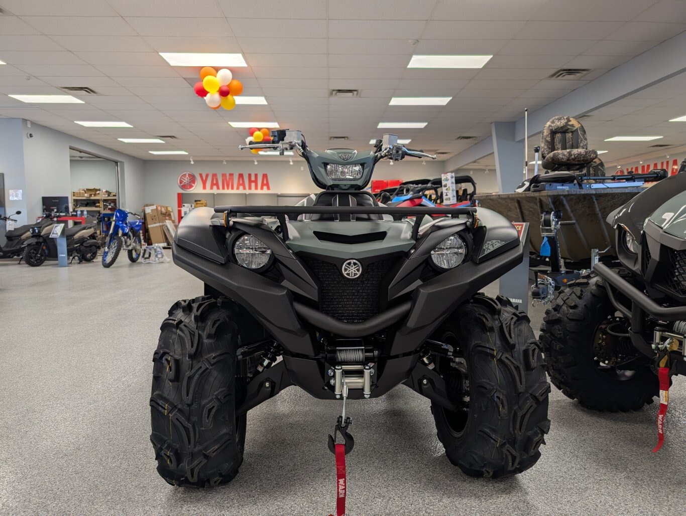 2026 Yamaha Grizzly EPS XT R Gris mousse/Noir tactique