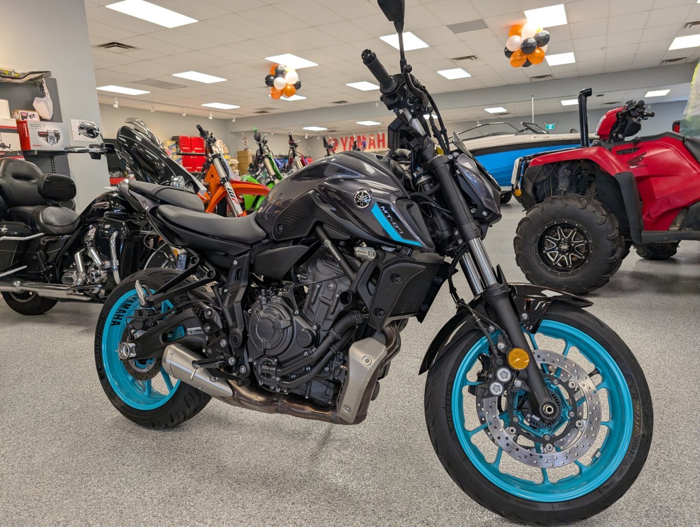 2024 YAMAHA MT 07 JUST ARRIVED ON TRADE! $7995 PLUS TAX AND LICENSING. FINANCING AVAILABLE.