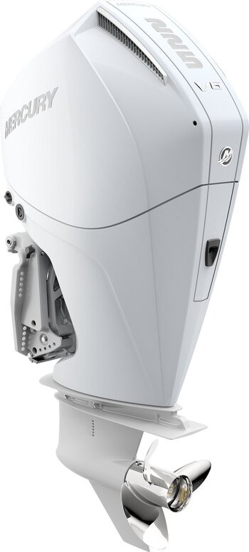 Mercury FourStroke 150 HP Cold Fusion White