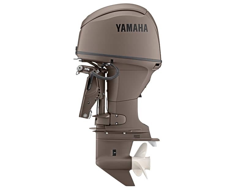 2025 Yamaha F70B Brun Mat