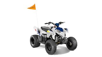 2025 OUTLAW 110 EFI BRIGHT WHITE / BLUE