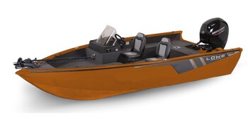 2025 Lowe Boats FM 1800 SC 2 Tone Black Base & Orange Riot Accent