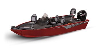 2025 Lowe Boats FM 1625 SC Candy Apple Red