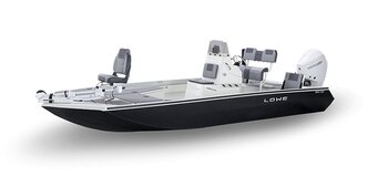 2025 Lowe Boats Bay 20 Bright White Poly Interior w/ Metallic Black Hull