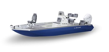 2025 Lowe Boats Bay 20 Bright White Poly Interior w/ Metallic Black Hull