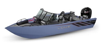 2025 Lowe Boats FS 1900 2 Tone White Base & Blue London Accent