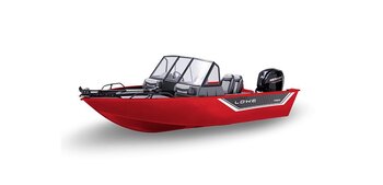 2025 Lowe Boats FS 1900 2 Tone Black Base & Candy Apple Red Accent