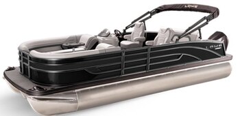 2025 Lowe Boats SS 210 Custom Graphic Black Metallic