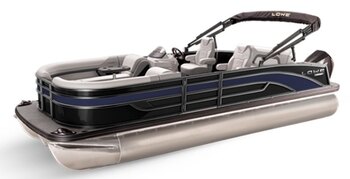 2025 Lowe Boats SS 230 DL Custom Graphic Deep Sea Blue