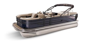 2025 Lowe Boats SS 230 Charcoal Metallic Exterior Tan Upholstery with Mono Chrome Accents