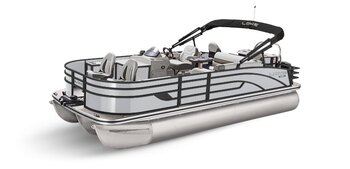 2025 Lowe Boats SF214 Wineberry Metallic Exterior Gray Upholstery with Mono Chrome Accents