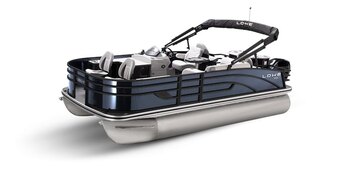 2025 Lowe Boats SF194 Indigo Blue Metallic Exterior Gray Upholstery with Blue Accents