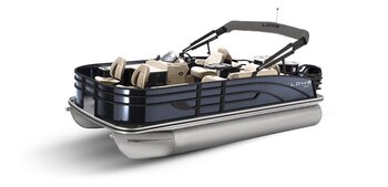 2025 Lowe Boats SS 230 Indigo Metallic Exterior Tan Upholstery with Mono Chrome Accents