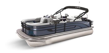 2025 Lowe Boats SF194 Indigo Blue Metallic Exterior Gray Upholstery with Blue Accents