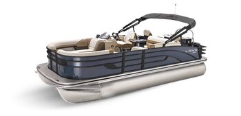 2025 Lowe Boats SS 230 Indigo Metallic Exterior Tan Upholstery with Mono Chrome Accents