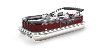 2025 Lowe Boats LS 230 WT Wineberry Metallic Exterior Gray Upholstery with Mono Chrome Accents