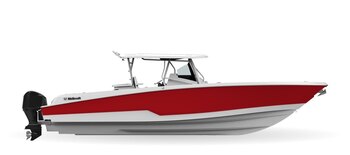 2025 Wellcraft Fisherman 202 Crimson Red